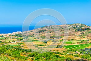 Ir-Ramla bay at Gozo, Malta