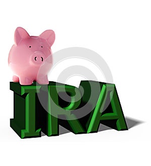 IRA piggy bank photo