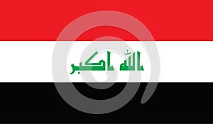 Irak flag image photo
