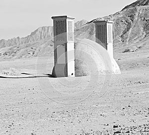 In iran the antique temple