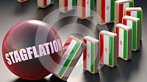 Iran causing decline of stagflation