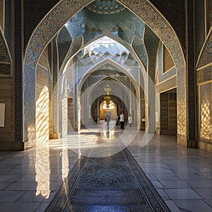 iran Mosque and Mausoleum of Iman photo