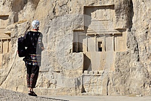 Iran, Ancient Naqsh-e Rustam necropolis photo