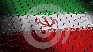 Iran shield flag