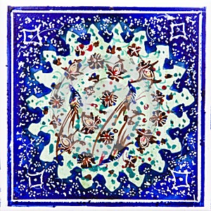 Iranian Decorative Ceramic Tiles