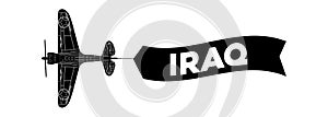 Iraq advertisement banner