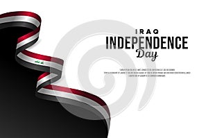 Iraq Independence Day Banner Design