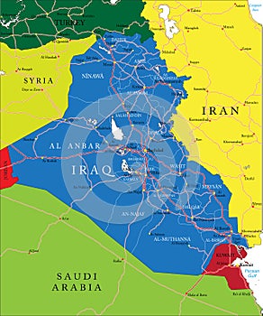 Iraq map