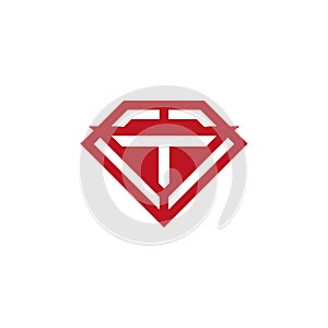 t logo design easy catchy t symbol aa1