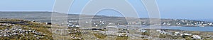 Ireland Aran island Kilronan panorama