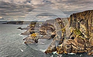 Ireland, cliffs in Mizen Head