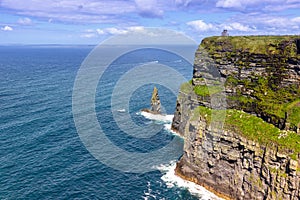 Ireland Cliffs of Moher travel traveling Atlantic Ocean sea tourism