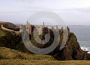 Ireland Dunluce Castle ruins