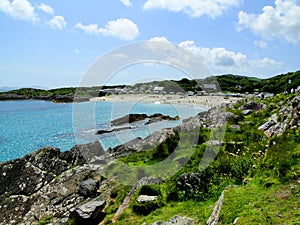 ireland, kerry ,irish coast sea landscape - irlanda kerry, paesaggio irlandese mare photo