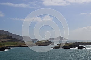 Ireland`s Blasket Islands Off the Shore of Dingle