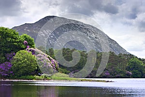 Ireland Scenic Lake and Mountain