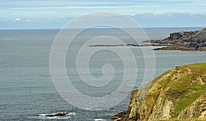 Irelands coasts  Cliffs between Glencolumbkill and Malin Beg