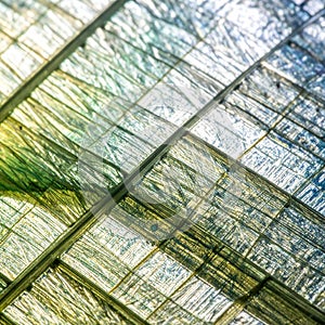 Iridescent Microchip Texture Background