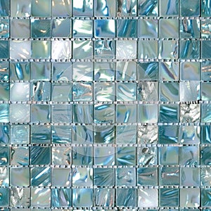 Iridescent Mosaic Tile Texture for Modern Interior Design