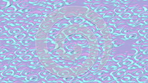 Iridescent pattern with abstract circle elements, stock video