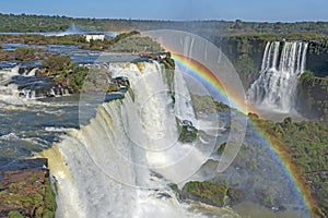 Iridescent Ranbow Over the Falls photo