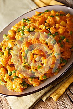 Irio Mashed Sweet Potato with Peas and Corn - A classic Kenyan