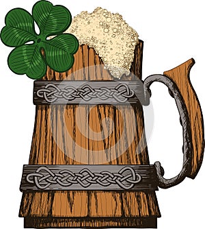 Irish beer mug color