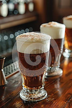 Irish Car Bomb at a boisterous Dublin pub