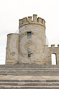 Irish castle tower