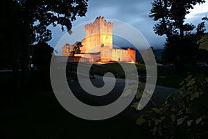 Irish castle view