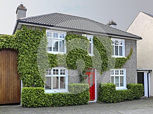 Irish cottage house.