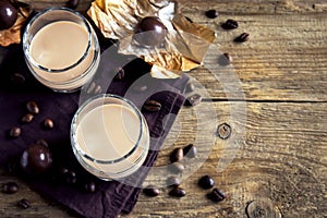 Irish cream coffee liqueur