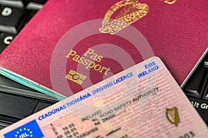 irish driver licence and passport photo