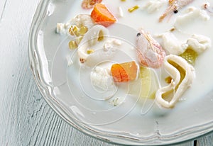 Irish fish chowder