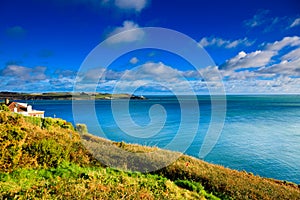 Irish landscape. coastline atlantic coast County Cork, Ireland