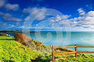 Irish landscape. coastline atlantic coast County Cork, Ireland