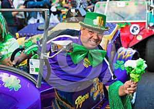 Irish Leprechaun St. Patrick`s Day Parade
