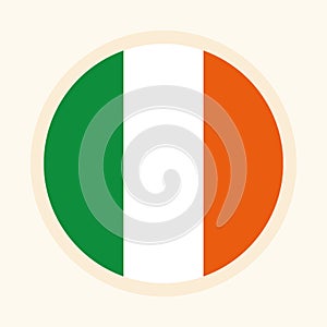 Irish national flag.