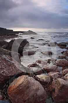 Irish ocean shore