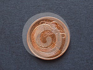 Irish Pound (IEP) coin