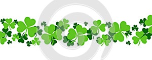 Irish Shamrock banner