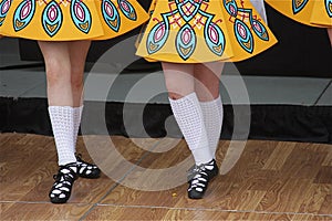 Irish Step Dancing Pose