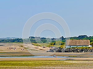 Irish Thatch Cottage in Laytown county Meath