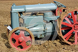 Irish Vintage Fordson farm tractor made in 1920`s photo