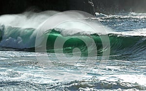 Irish Wave Breaking