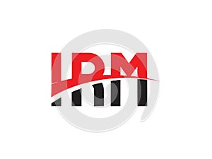 IRM Letter Initial Logo Design Vector Illustration photo