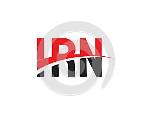 IRN Letter Initial Logo Design Vector Illustration photo