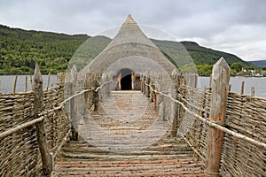 Iron age crannog loch tay scotland