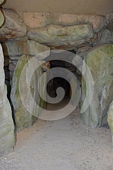 Iron age Long Barrow Burial Mound