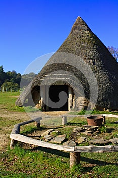 Iron age round house